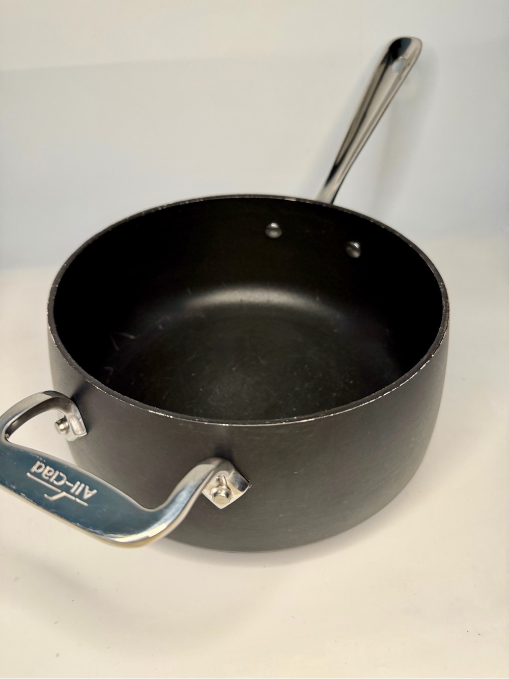 All-Clad Metal Crafters Nonstick 3.5QT 3.3L Sauce Soup Pan Pot